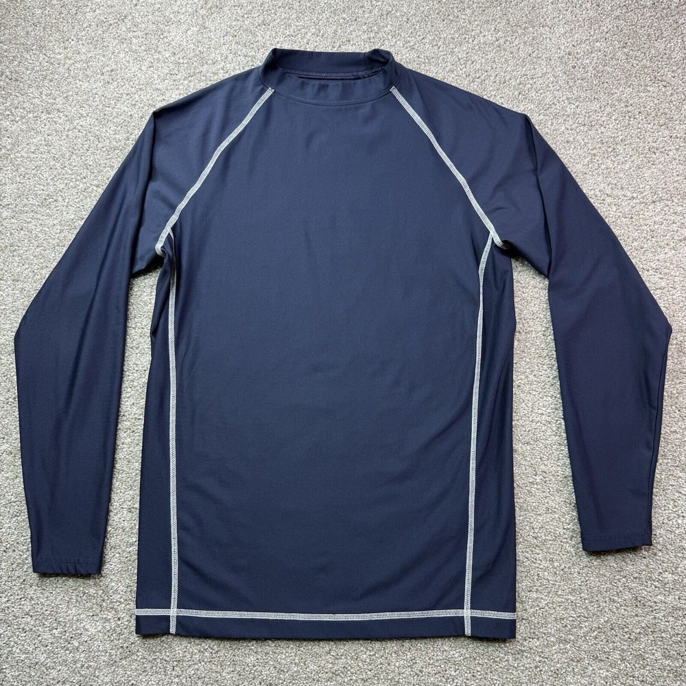 FootJoy Shirt Mens‎ Size Medium Blue Thermal Base Layer  Performance Golf